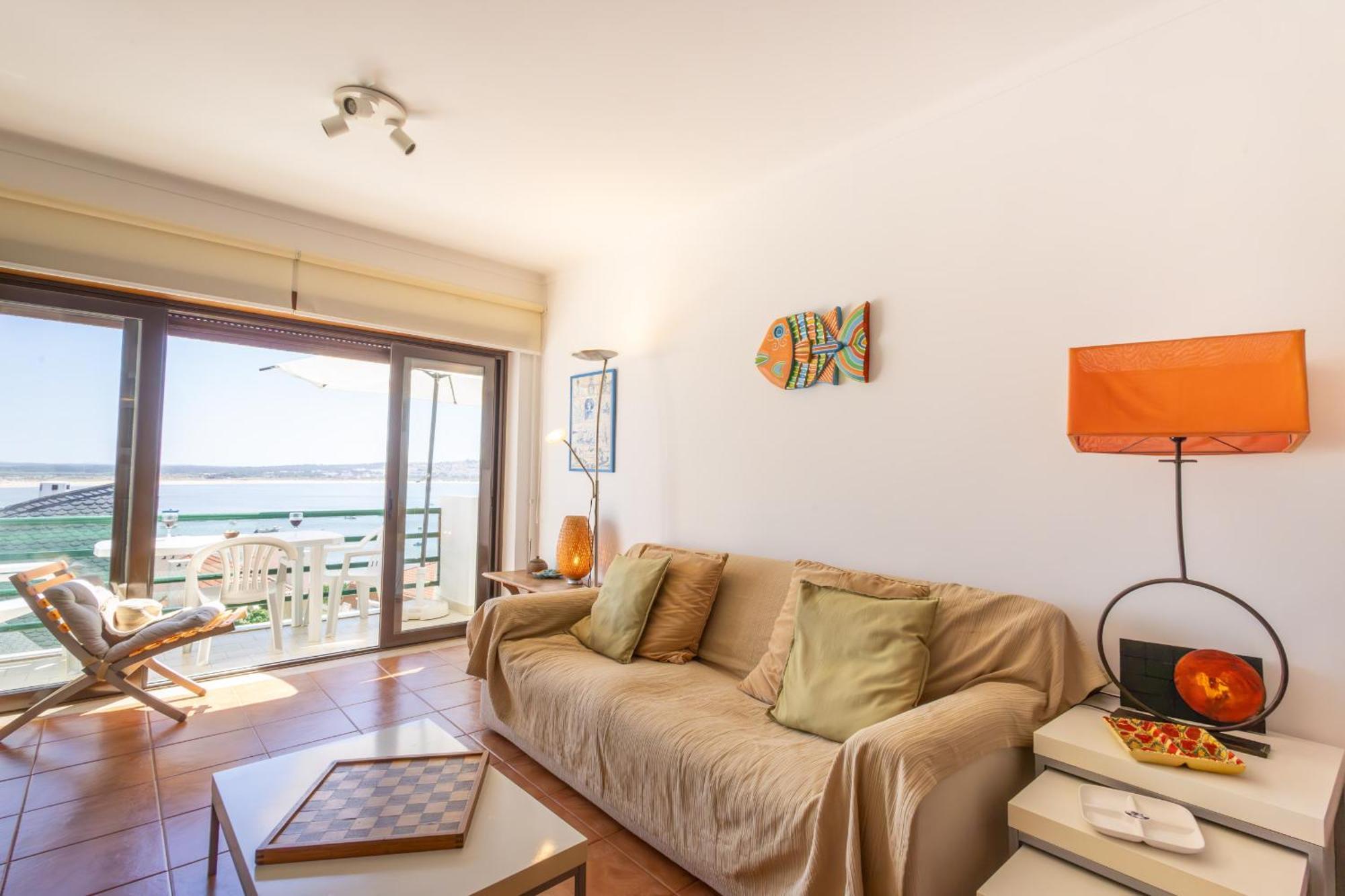 Concha Mar Com Vista Sobre A Baia Διαμέρισμα Sao Martinho do Porto Εξωτερικό φωτογραφία