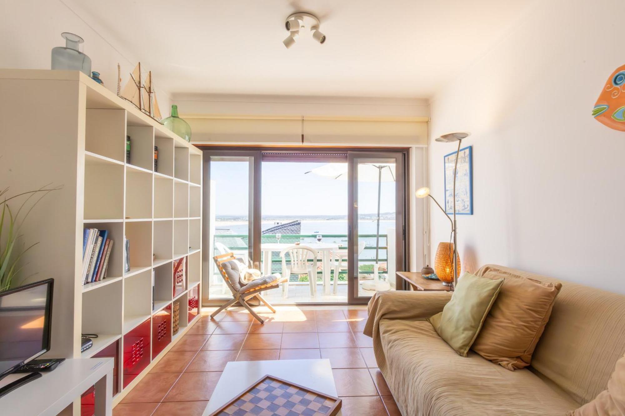 Concha Mar Com Vista Sobre A Baia Διαμέρισμα Sao Martinho do Porto Εξωτερικό φωτογραφία